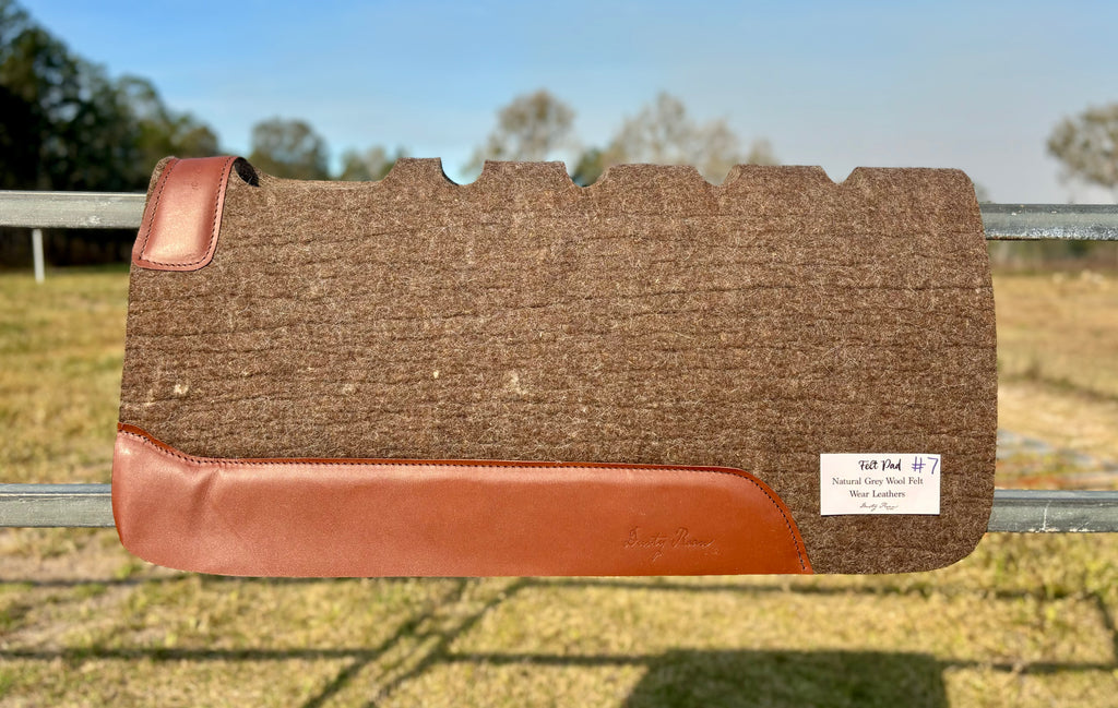 #7 Felt Work Saddle Pad