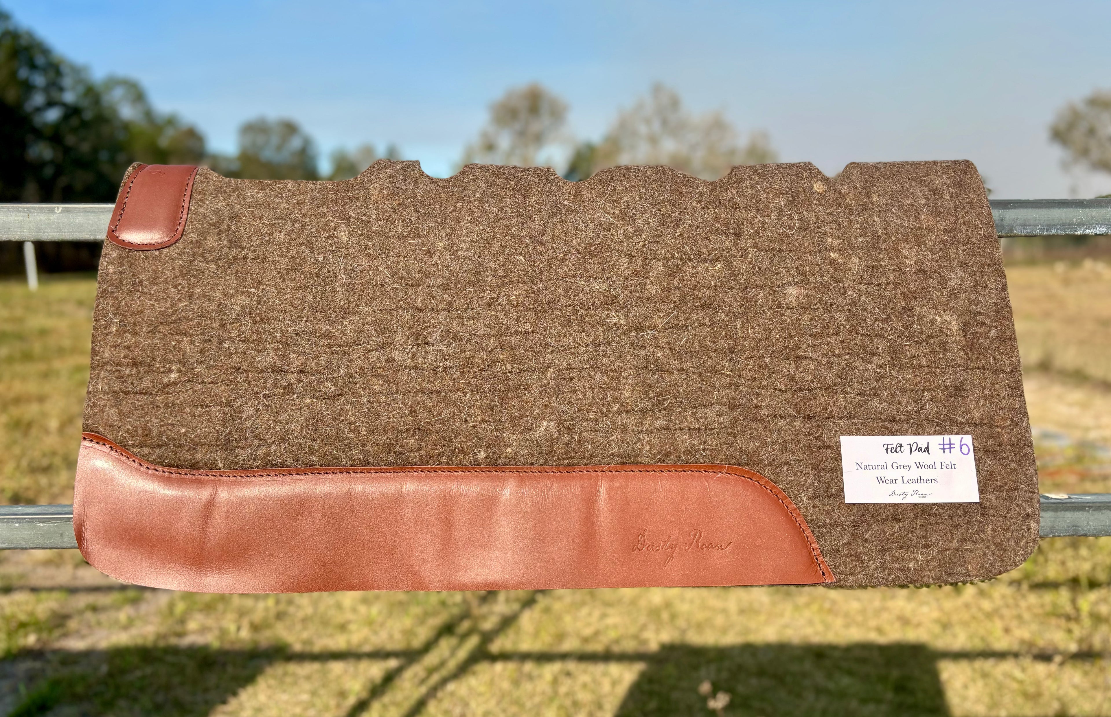 #6 Felt Work Saddle Pad