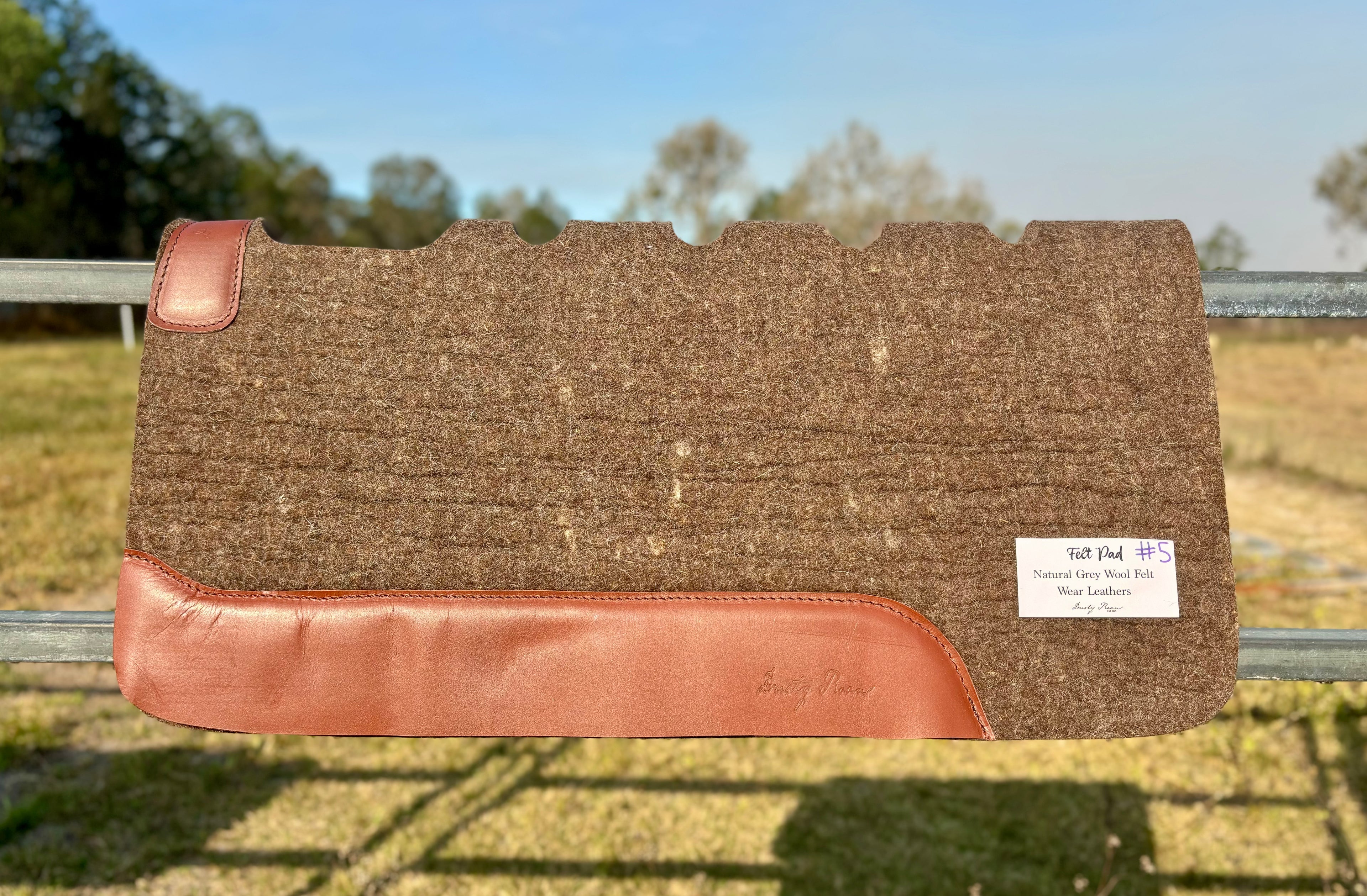 #5 Felt Work Saddle Pad