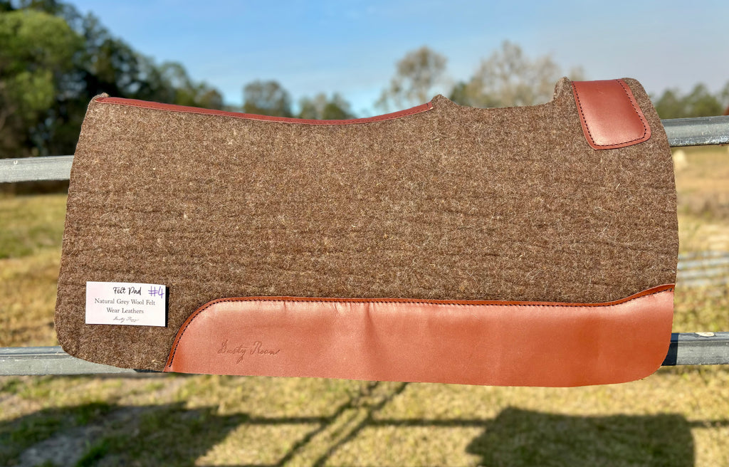 #4 Felt Work Saddle Pad - Contour