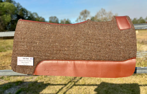 #4 Felt Work Saddle Pad - Contour