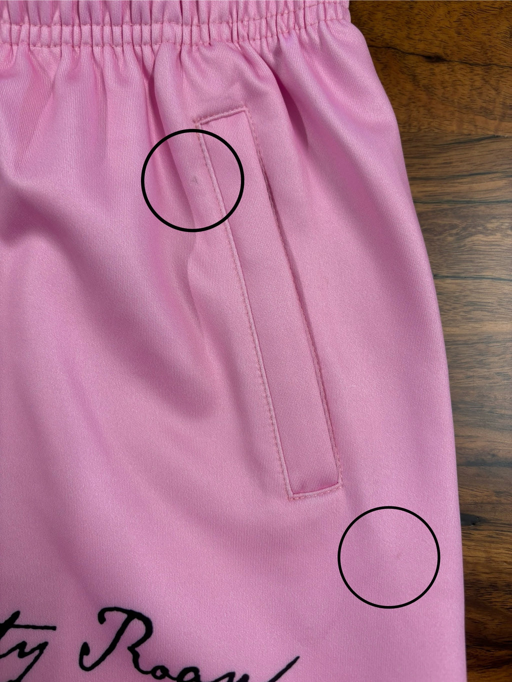 EXTRA SMALL Pink/Rainbow Plaid Shorts - MINOR DEFECT