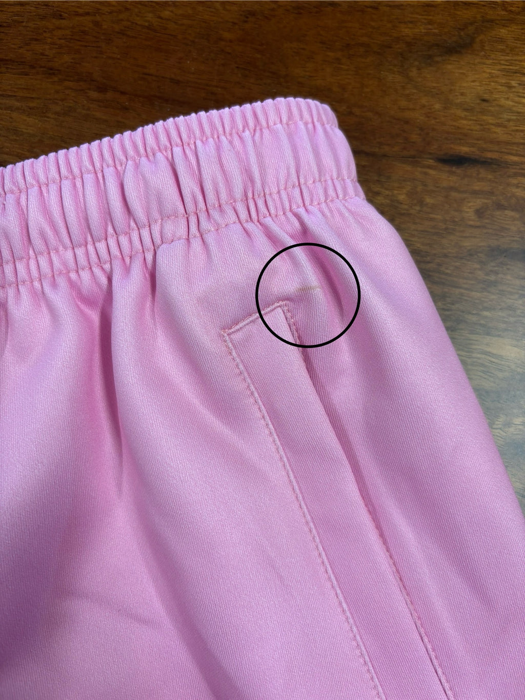 SMALL Pink/Rainbow Plaid Shorts - MINOR DEFECT