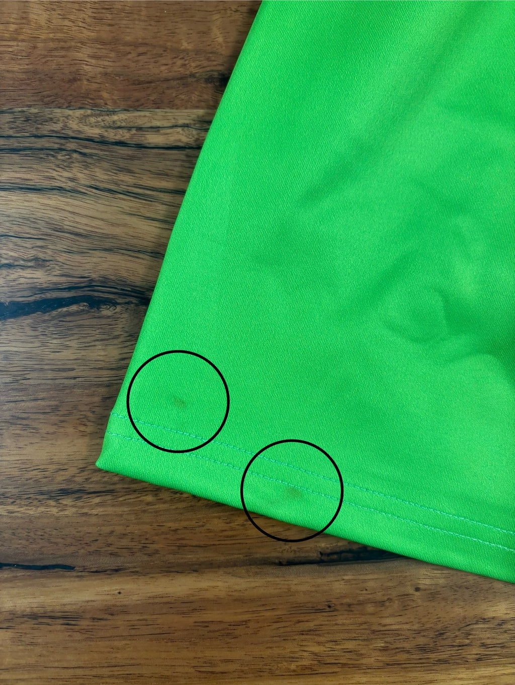 LARGE Blue/Pink/Green Plaid Shorts - MINOR DEFECT