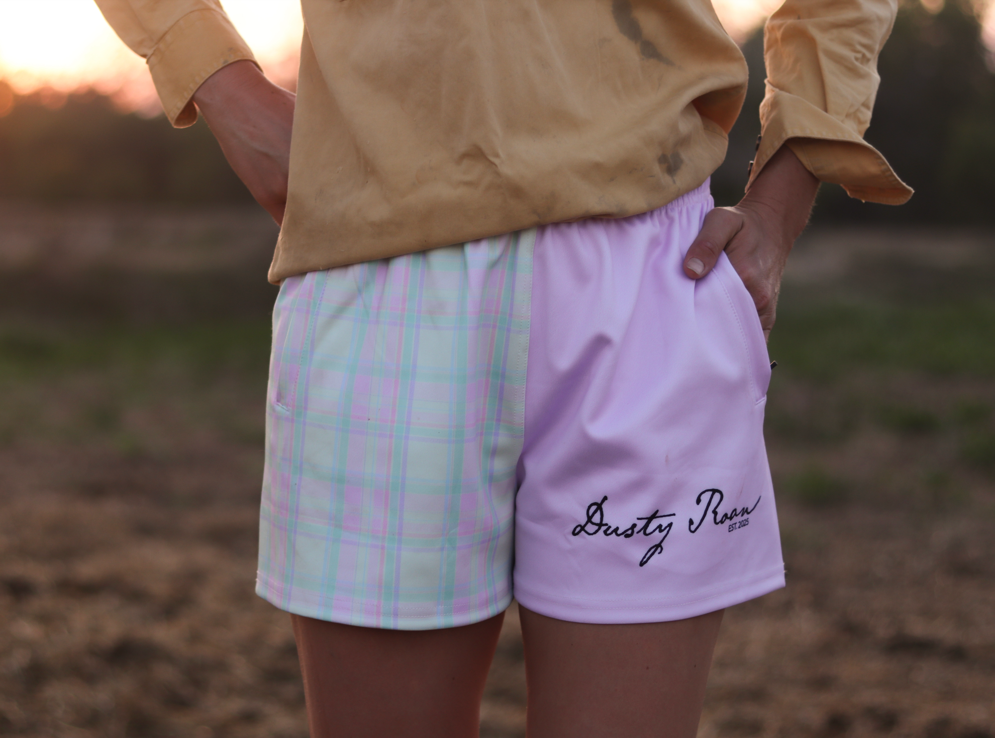 DR Cotton Candy Footy Shorts