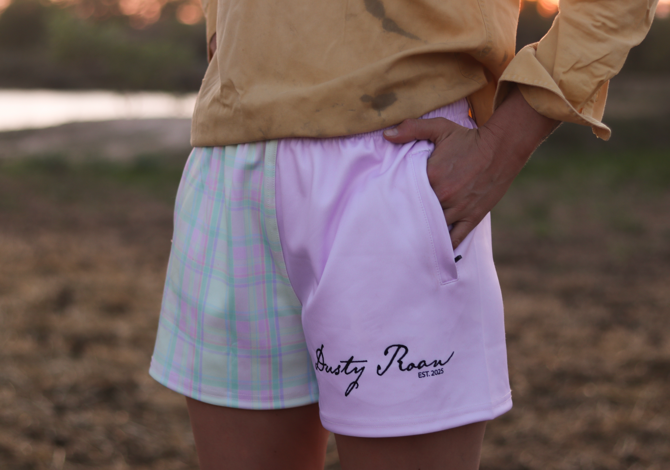 DR Cotton Candy Footy Shorts