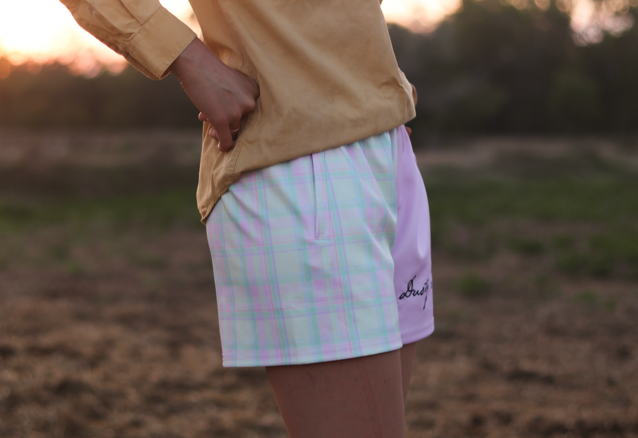 DR Cotton Candy Footy Shorts