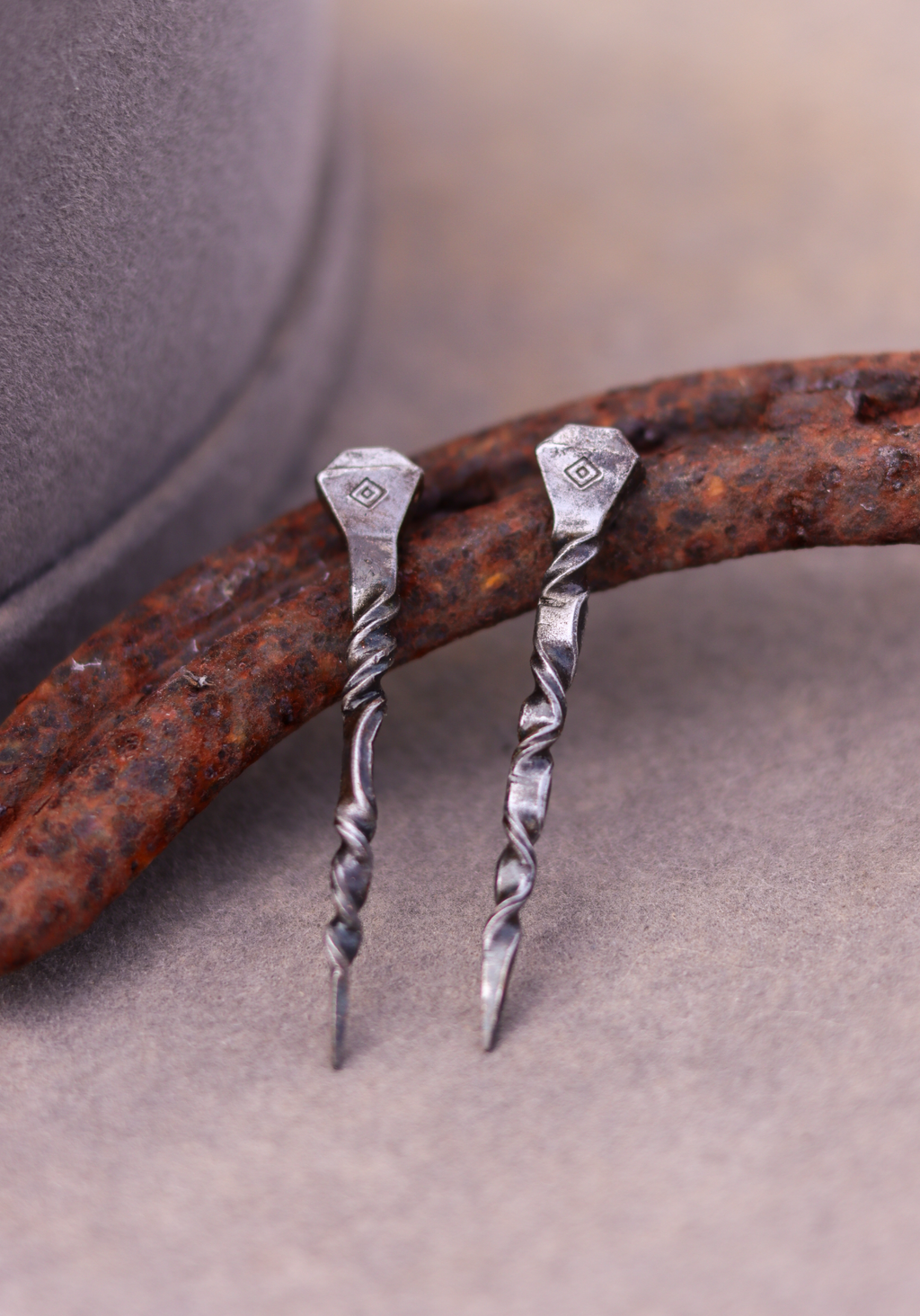 Cowboy Toothpick - Horseshoe Nail