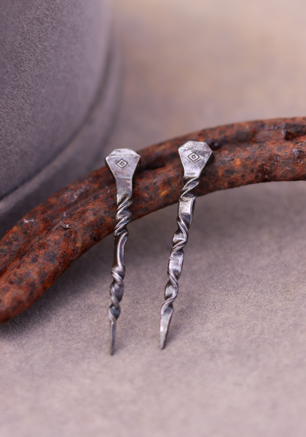 Cowboy Toothpick - Horseshoe Nail