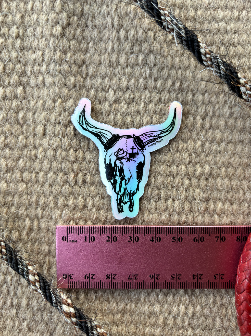 DR Skull Sticker 5.5cm x 5cm