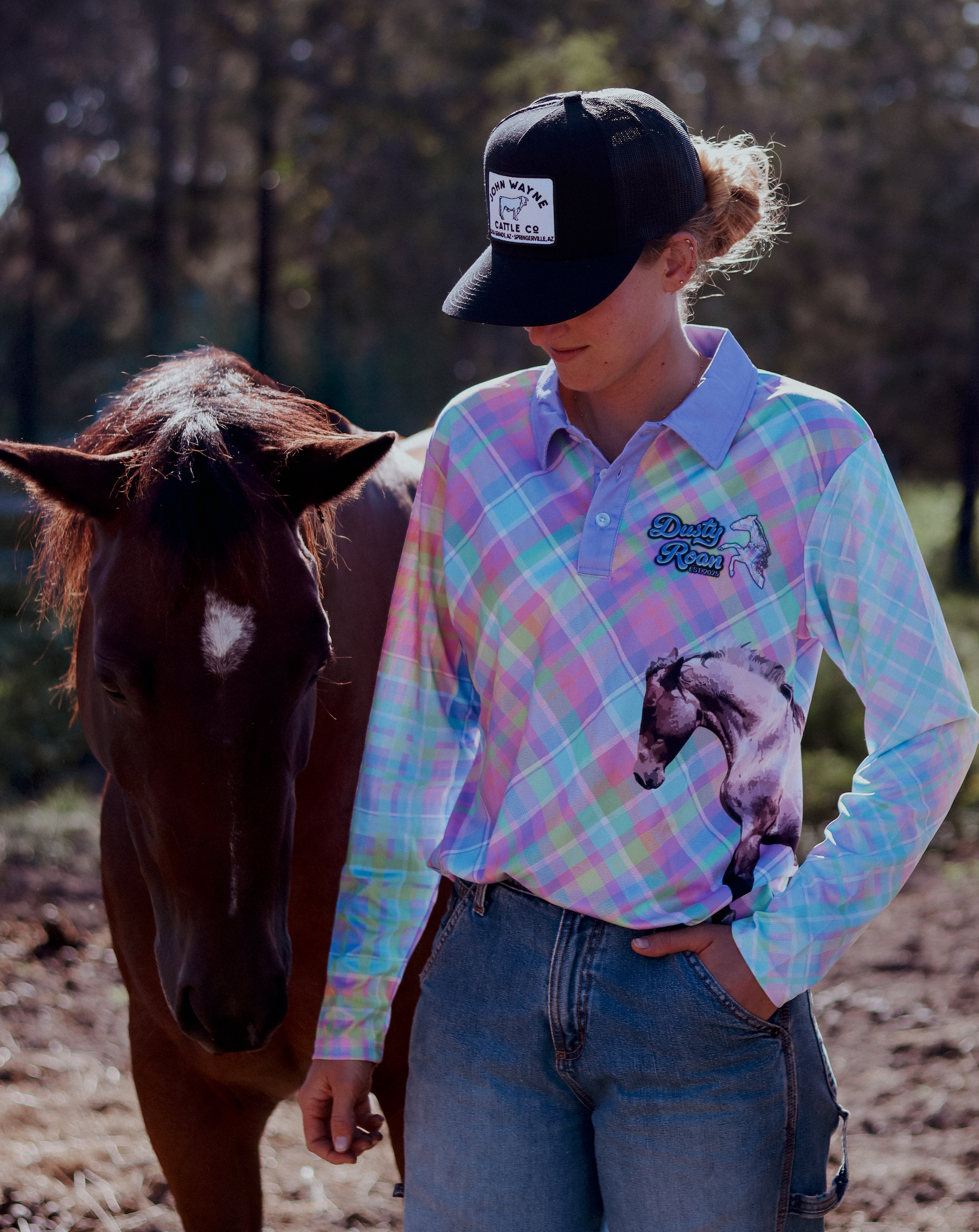 DR Rainbow Fishing Shirt