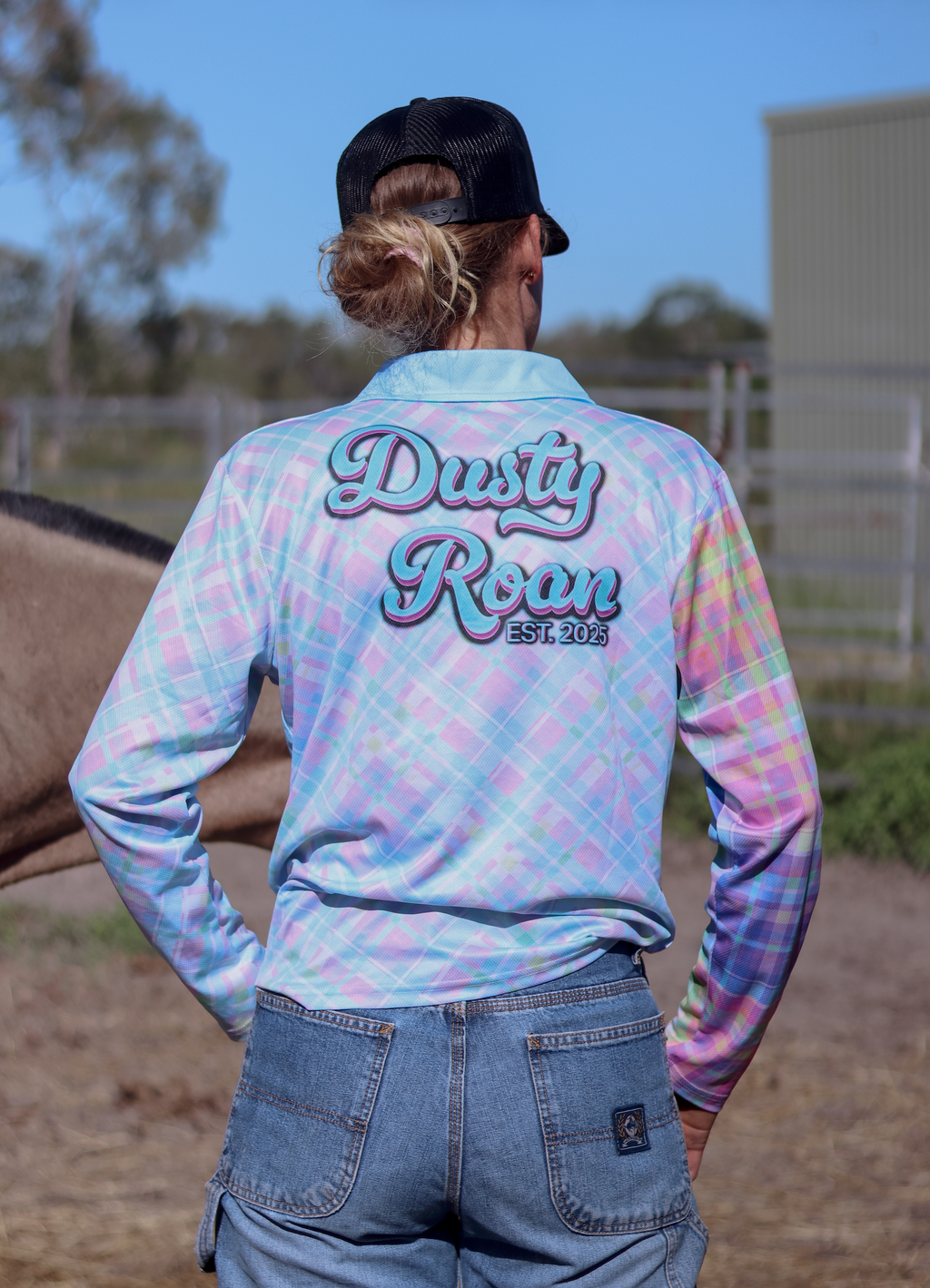 DR Crystal Blue Fishing Shirt