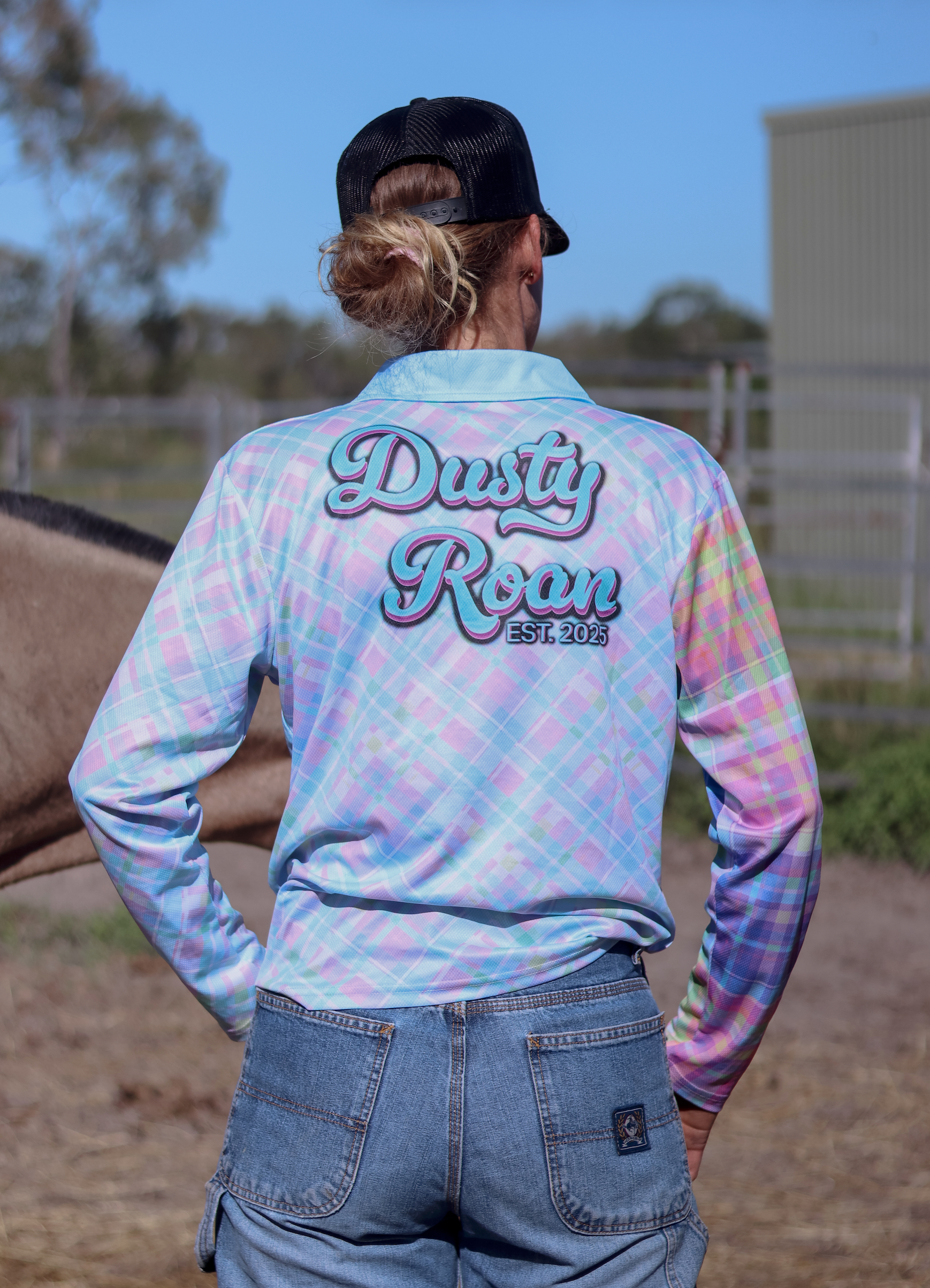DR Crystal Blue Fishing Shirt