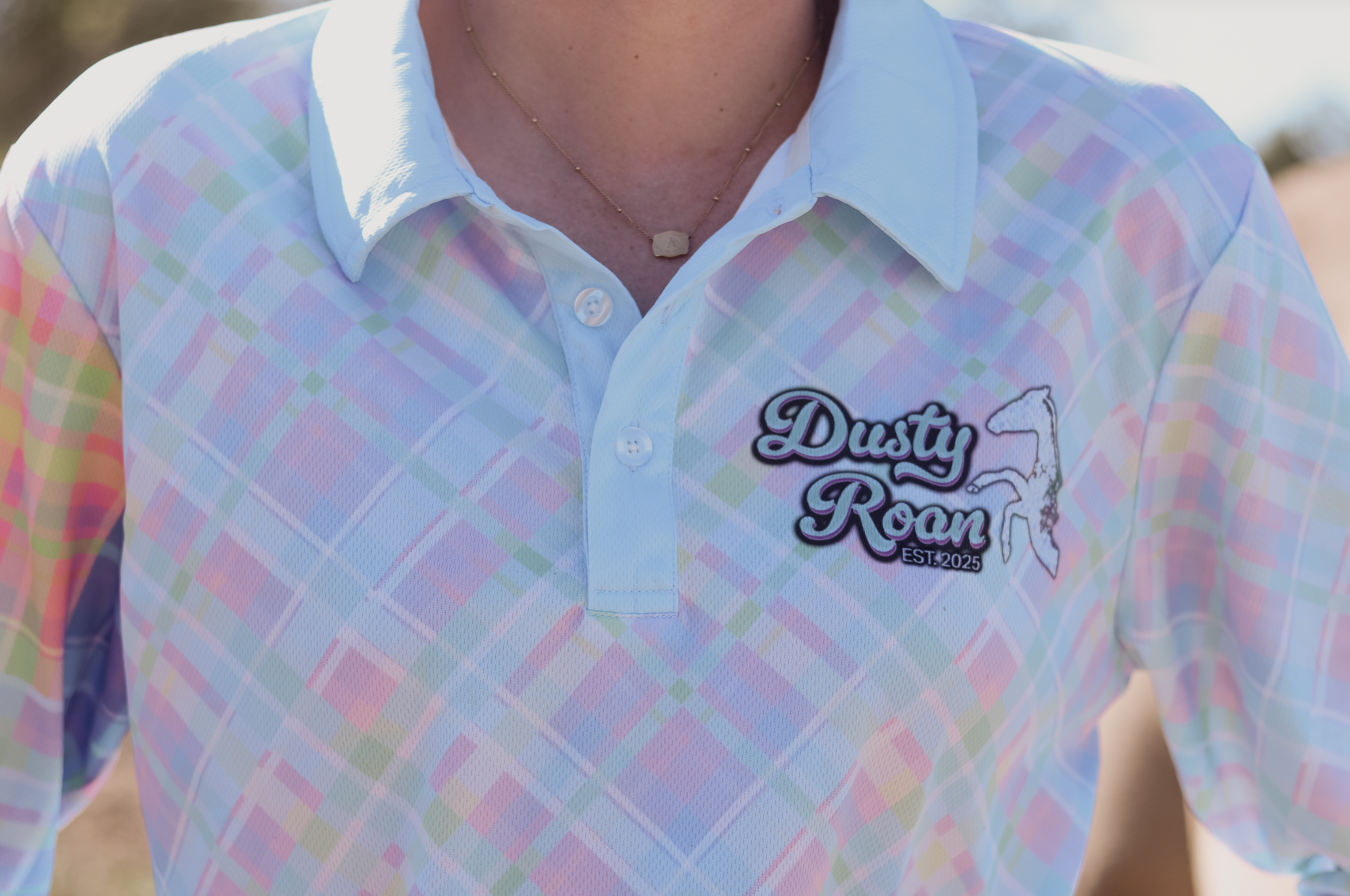 DR Crystal Blue Fishing Shirt