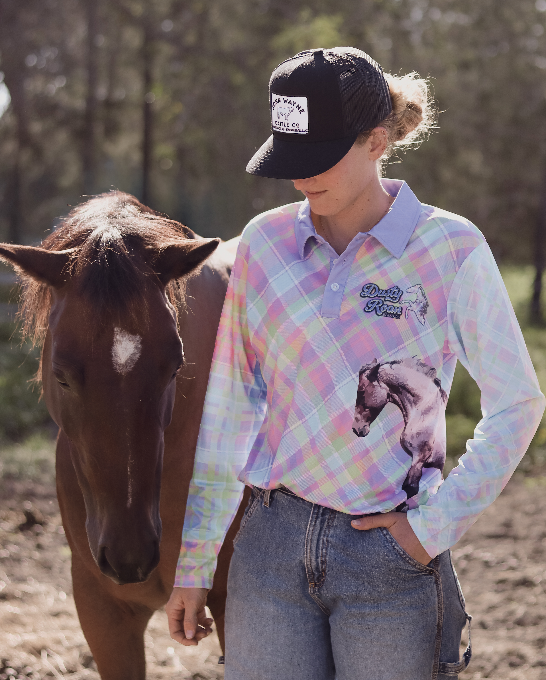 DR Rainbow Fishing Shirt